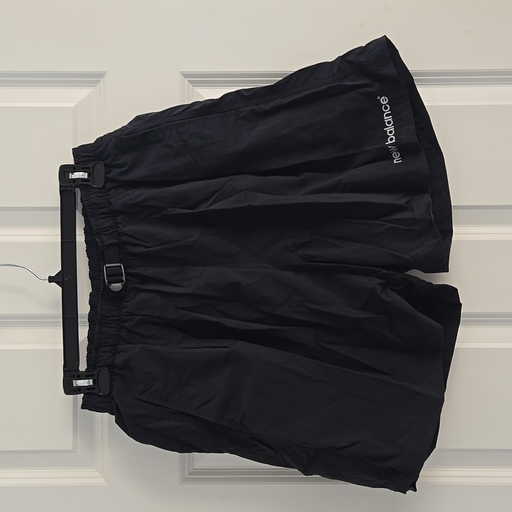 New Balance Men's Small Black Running Shorts With Netting